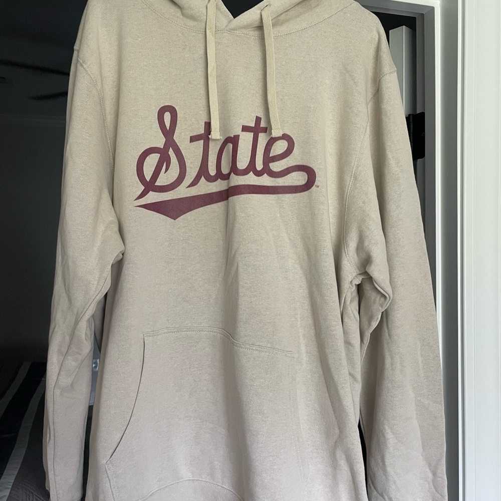 State Beige Hoodie
